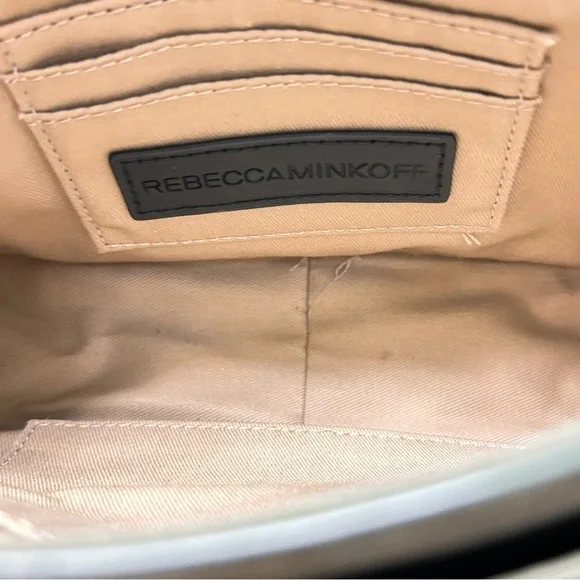 Rebecca Minkoff Olive Green Suede Shoulder | Crossbody Bag Convertible Strap - Picture 10 of 11